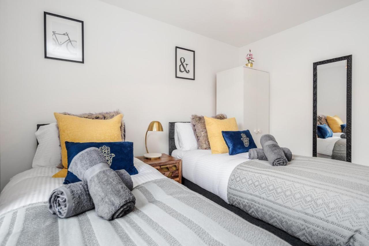 Stunning 2-Bed Apt - Free Parking - Camden - Central - Zoo - Shop - Events Londra Esterno foto