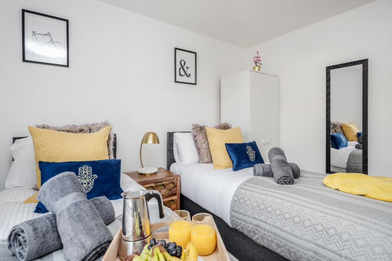 Stunning 2-Bed Apt - Free Parking - Camden - Central - Zoo - Shop - Events Londra Esterno foto